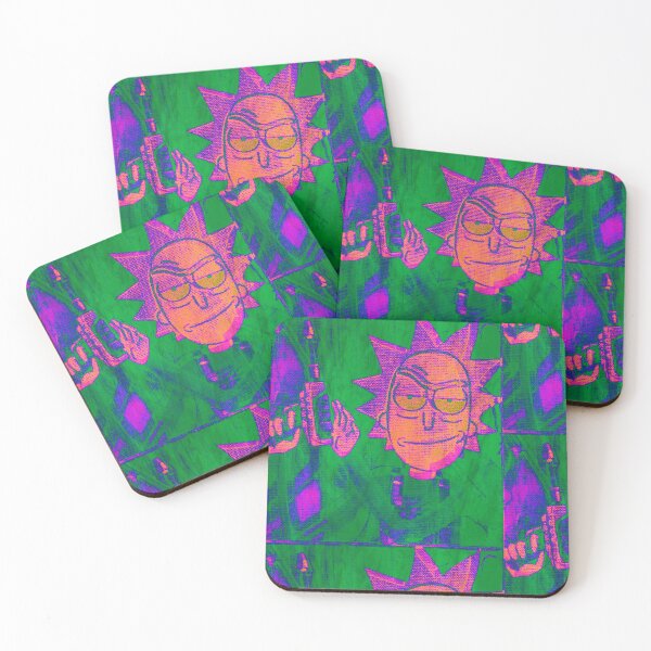 Time To Get Schwifty Coasters (Set of 4)