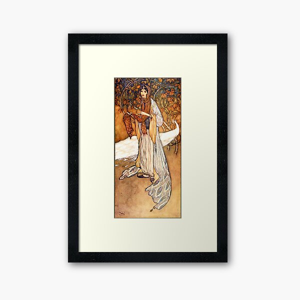 Aperçu de l'œuvre Shéhérazade - Les mille et une nuits - Edmund Dulac créée et vendue par forgottenbeauty.