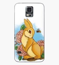 Rabbit and Flowers Case/Skin for Samsung Galaxy