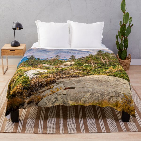 Item preview, Pond on the Mountain // Beautiful Green Landscape of Trees and Mountains designed and sold by catbyrdcolorado.
