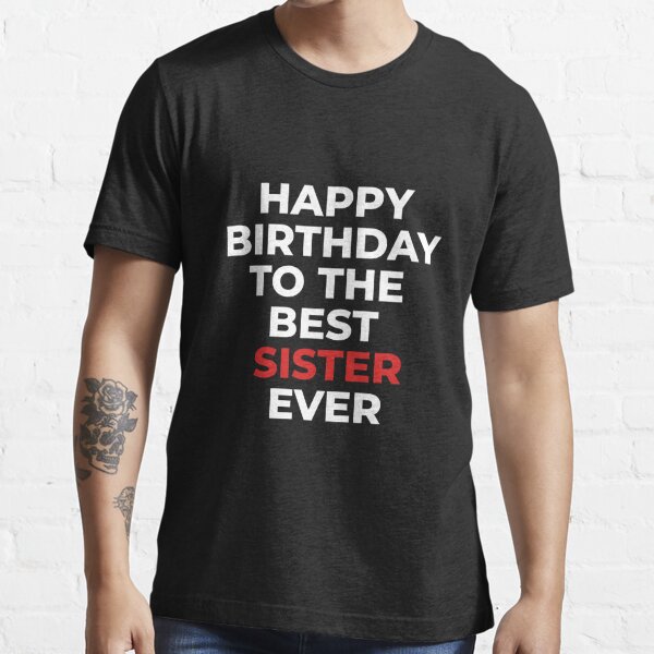 birthday message on t shirt