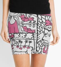 Helga "Frida Kahlo" Pataki Mini Skirt