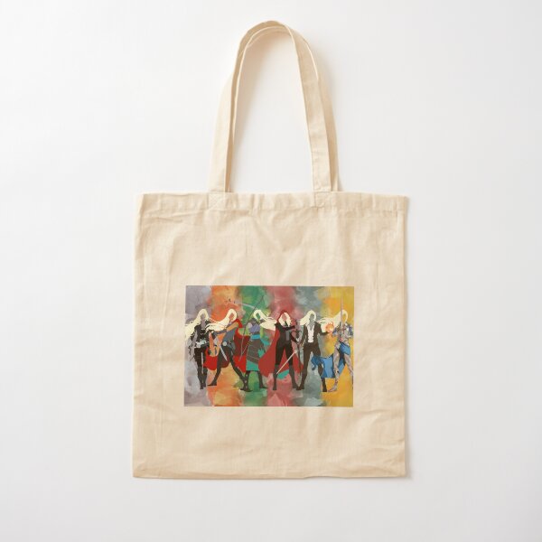 Throne of Glass Series Watercolor Cotton Tote Bag