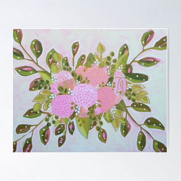 Item preview, Pink Flowers designed and sold by Rachelkambeitz.