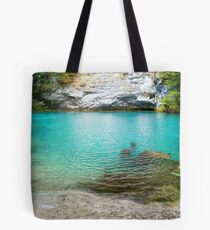 Sochi's Blue Lake Tote Bag