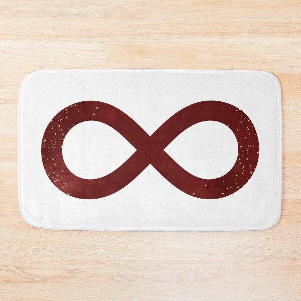 Item preview, Festive Red & Gold Infinity Symbol designed and sold by MysticMagpie.