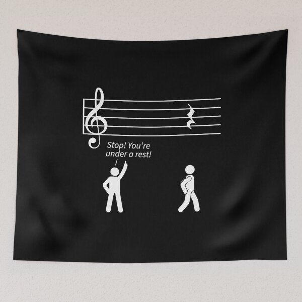 Item preview, Stop Under A Rest Music designed and sold by designeclipse.