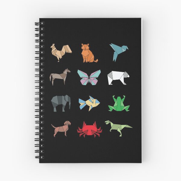 Item preview, Paper folding Zoo Fun Japanese Cute Animal Gift Design graphic designed and sold by Lisbob.