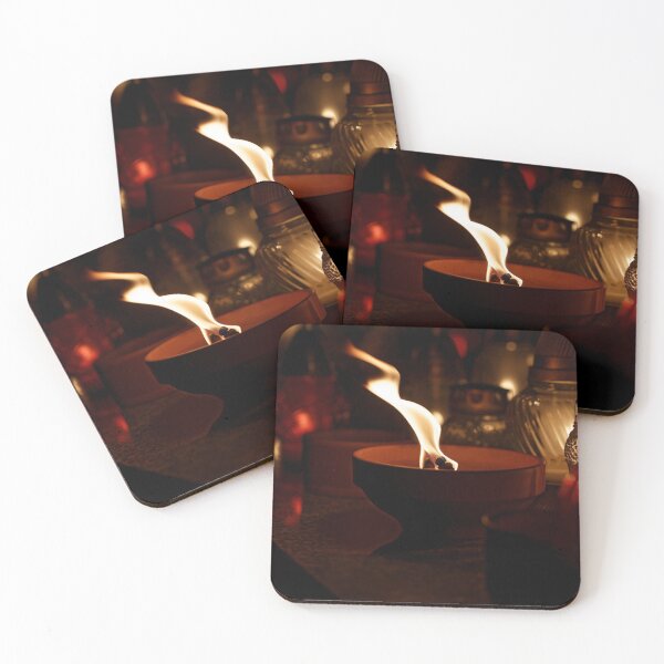 Item preview, Candle Burning At a Cemetery  designed and sold by Claraveritas.