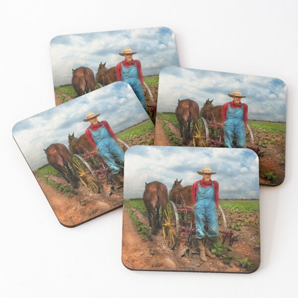 Item preview, Farm - Plowing cotton 1937 designed and sold by Mike Savad Photography.