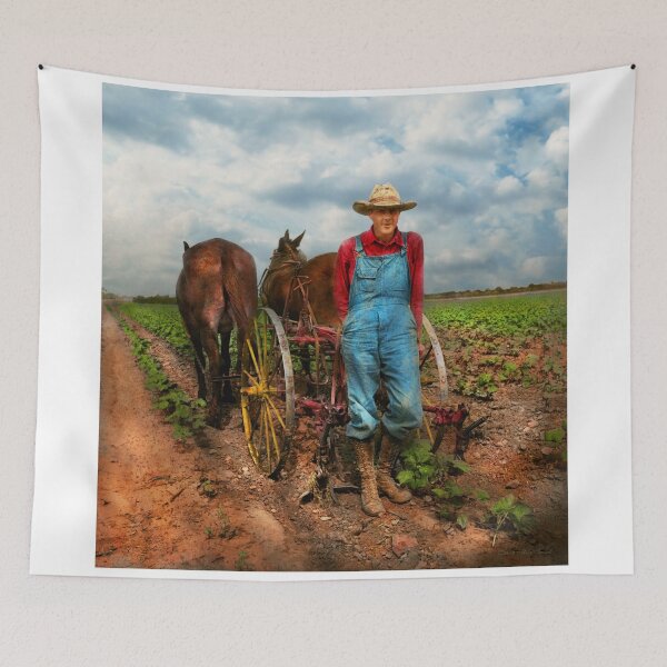 Item preview, Farm - Plowing cotton 1937 designed and sold by Mike Savad Photography.