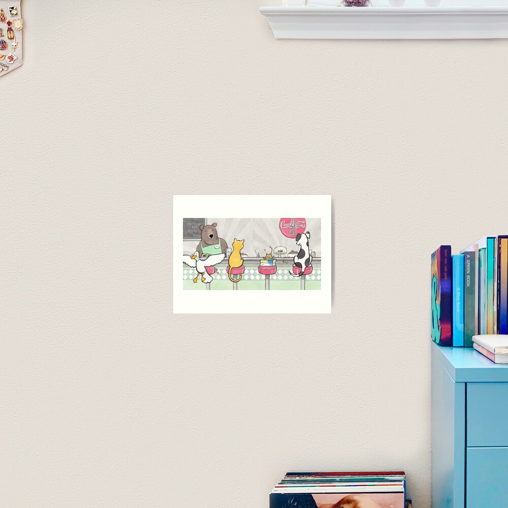 Diner Art Print