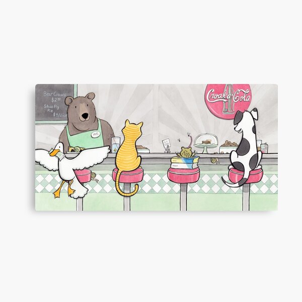 Diner Canvas Print