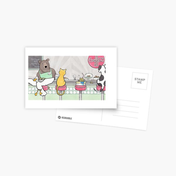 Diner Postcard