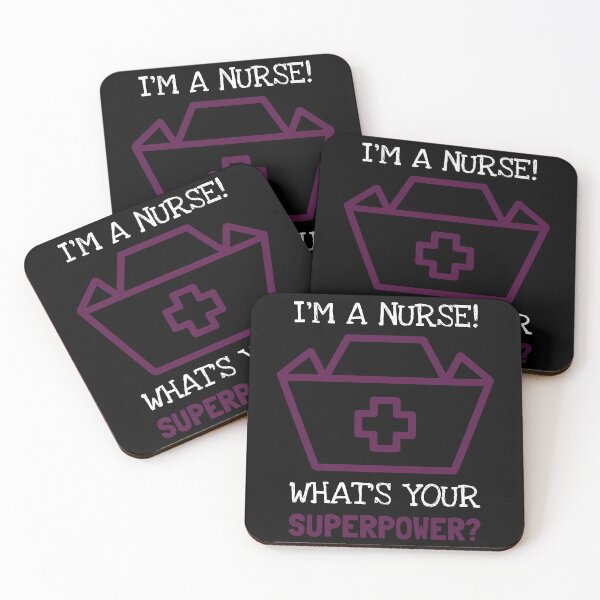 Artikelvorschau, I'm a nurse what's your superpower? entworfen und verkauft von RPHDesigns.