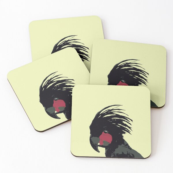 Item preview, Palm Cockatoo (Probosciger aterrimus) on lemon designed and sold by ChrissyWild.