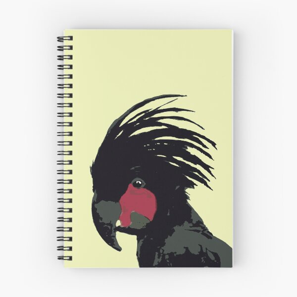 Item preview, Palm Cockatoo (Probosciger aterrimus) on lemon designed and sold by ChrissyWild.