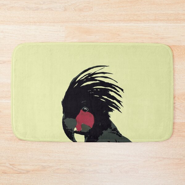 Item preview, Palm Cockatoo (Probosciger aterrimus) on lemon designed and sold by ChrissyWild.
