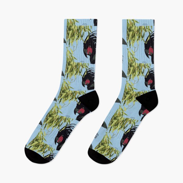 Item preview, Palm Cockatoo (Probosciger aterrimus) on sky designed and sold by ChrissyWild.