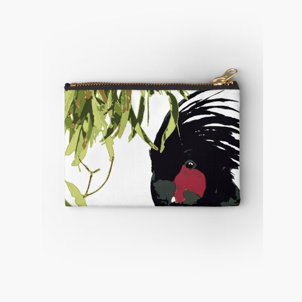 Item preview, Palm Cockatoo (Probosciger aterrimus) on white designed and sold by ChrissyWild.