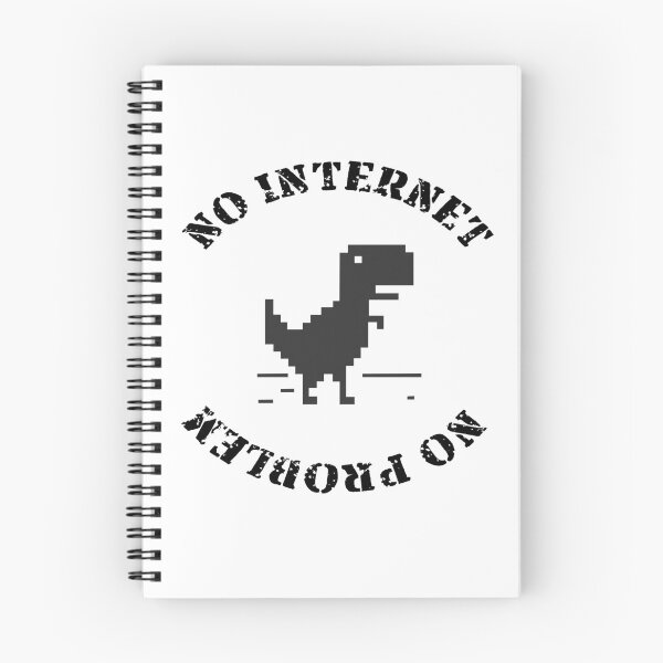 Item preview, No internet no problem dinosaur designed and sold by Ava-Mia.