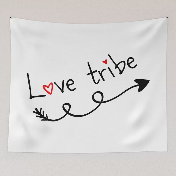 Item preview, Love Tribe be the spark Inspirational tribal arrow designed and sold by originalsusie.