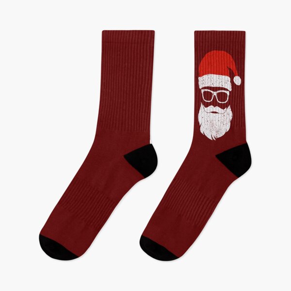 Item preview, Hipster Christmas Santa Claus BartHumor designed and sold by RAWWR.