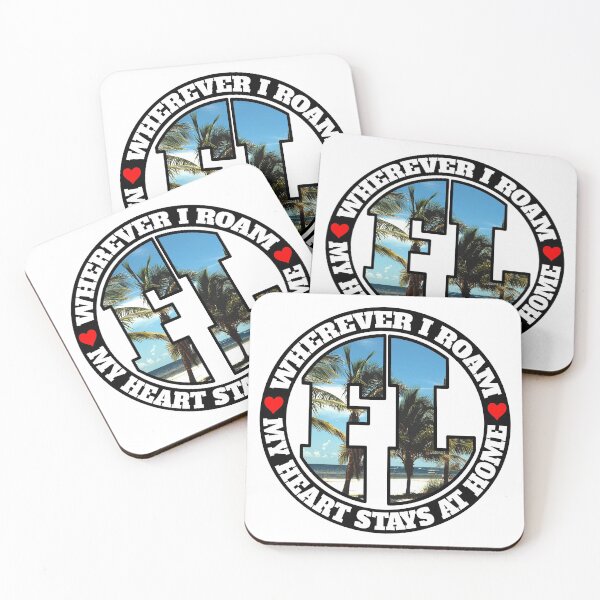 Item preview, Heart Stays Home - Florida designed and sold by DonDota.