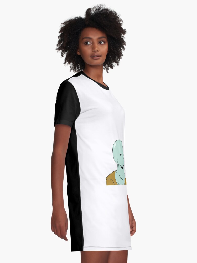 Roblox Squidward Graphic T Shirt Dress By Cassidylund Redbubble - squidward t shirt roblox