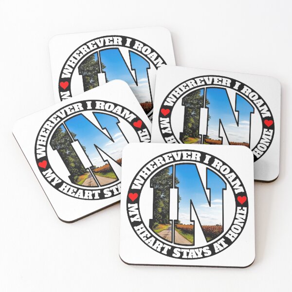 Item preview, Heart Stays Home - Indiana designed and sold by DonDota.