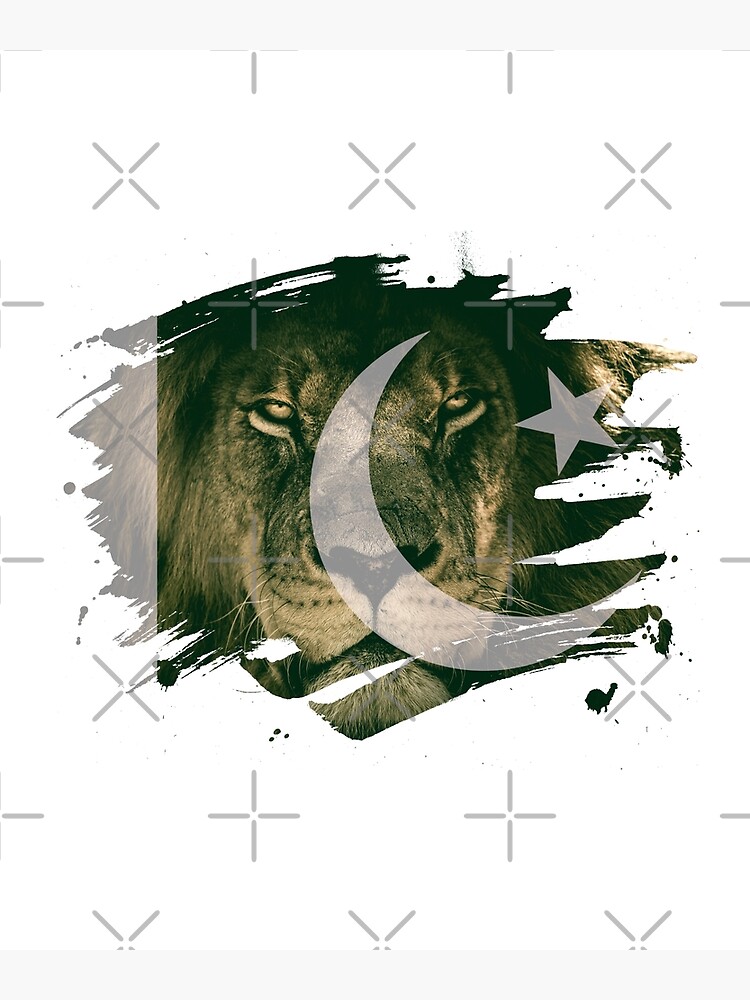 green pakistani lion