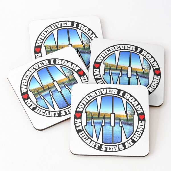 Item preview, Heart Stays Home - Minnesota designed and sold by DonDota.