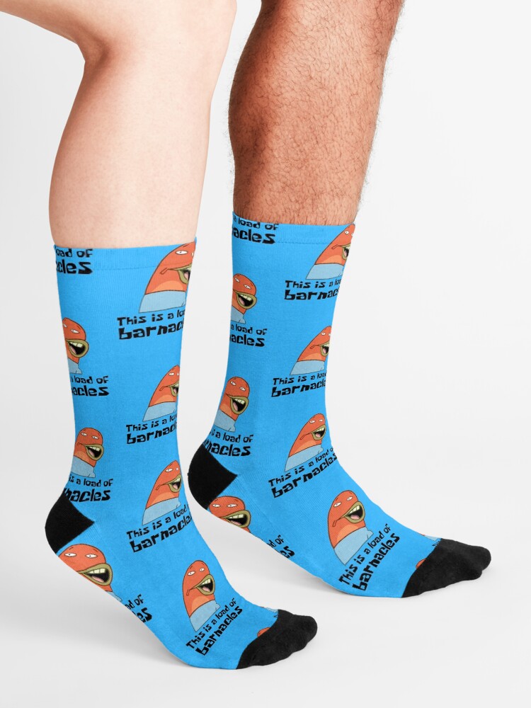Alternate view of This Is A Load Of Barnacles - Spongebob Socks