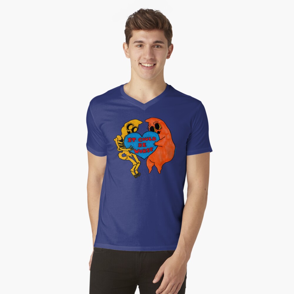 Item preview, V-Neck T-Shirt designed and sold by ambermccall.