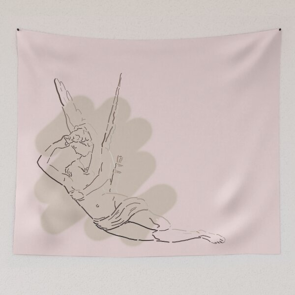 Item preview, Digital Illustration - Psyche Revived by Cupid’s Kiss designed and sold by KileyRae.