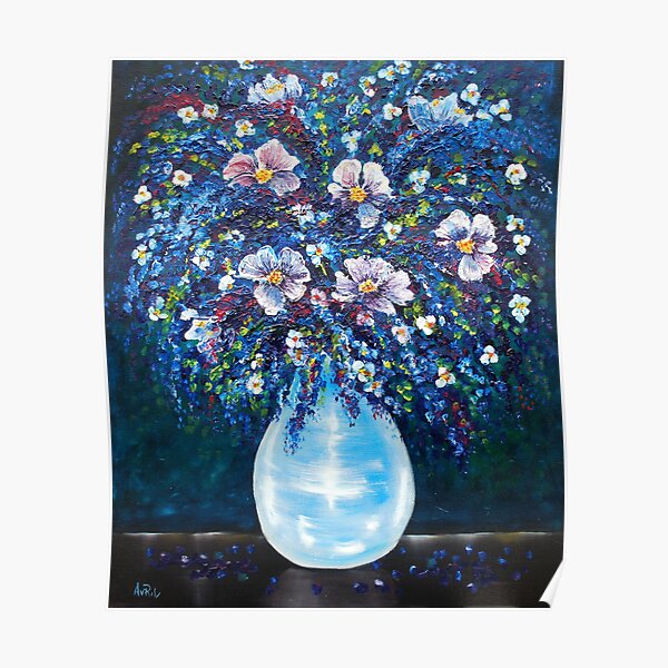 Spring Bouquet - oil painting Poster