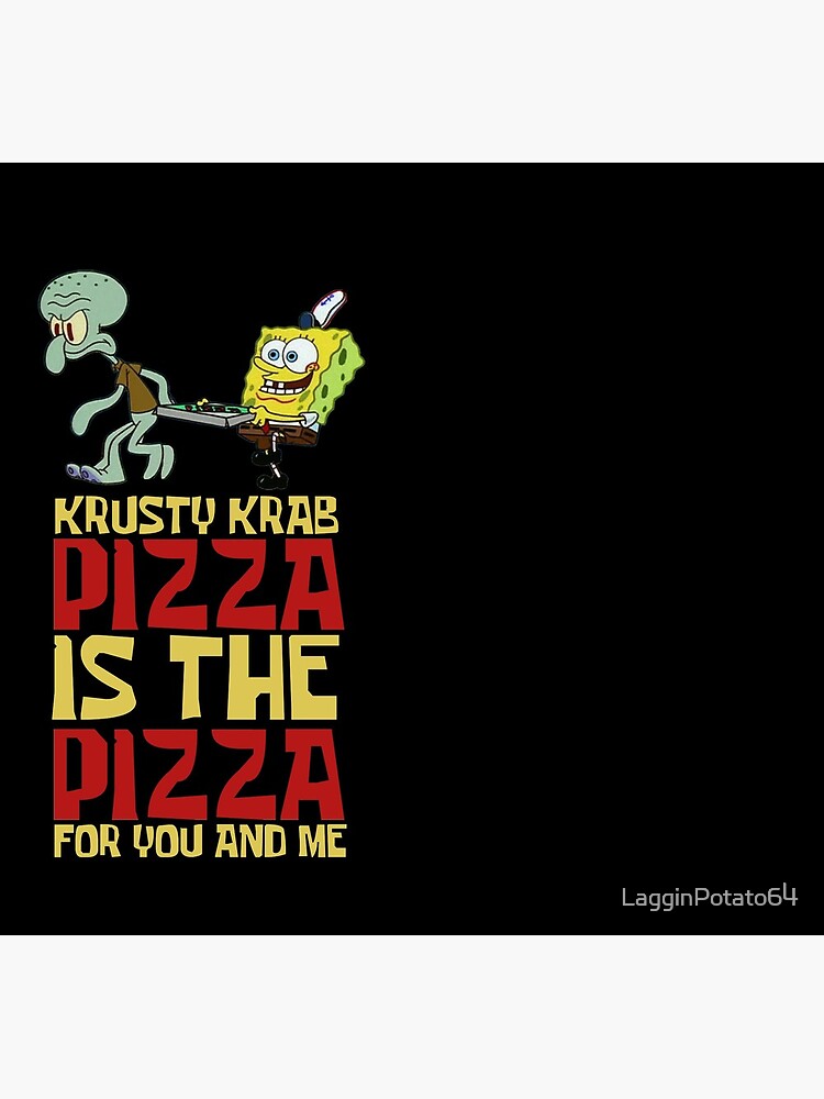 Krusty Krab Work At A Pizza Place