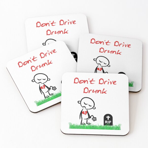 Item preview, Dont Drive Drunk Broken Heart Color designed and sold by TinyStarAmerica.