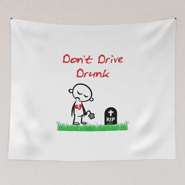 Item preview, Dont Drive Drunk Broken Heart Color designed and sold by TinyStarAmerica.