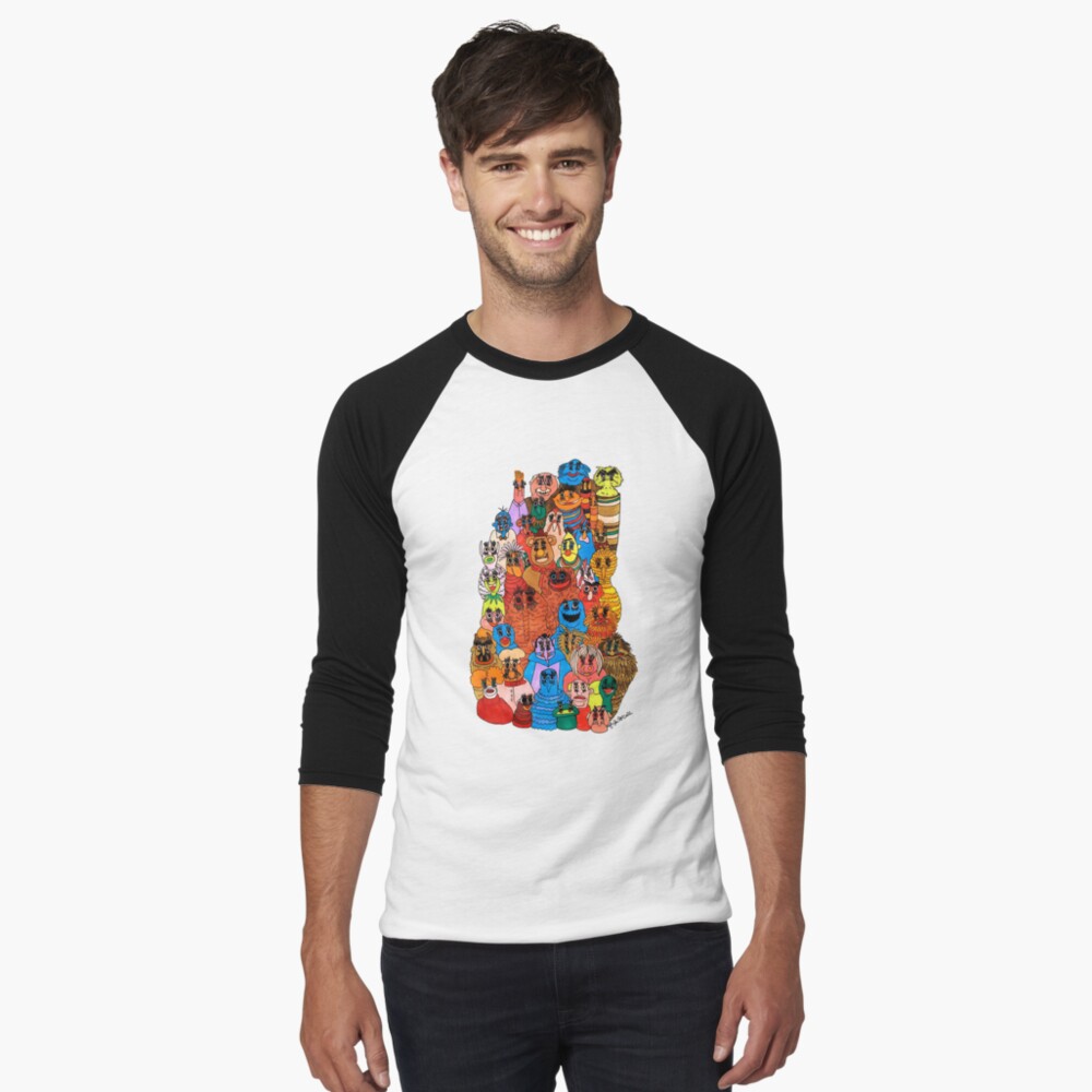 Item preview, Baseball ¾ Sleeve T-Shirt designed and sold by ambermccall.