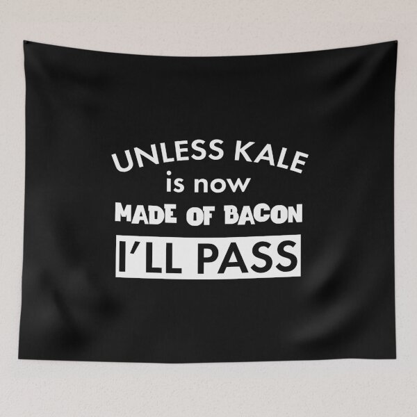 Item preview, Bacon Saying Funny Foodie Carnivore Joke Saying Eat Meat design designed and sold by CreatedByHeidi.