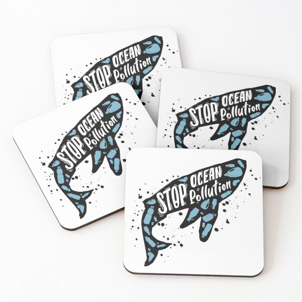 Item preview, Stop Ocean Pollution Whale designed and sold by Alli Well.