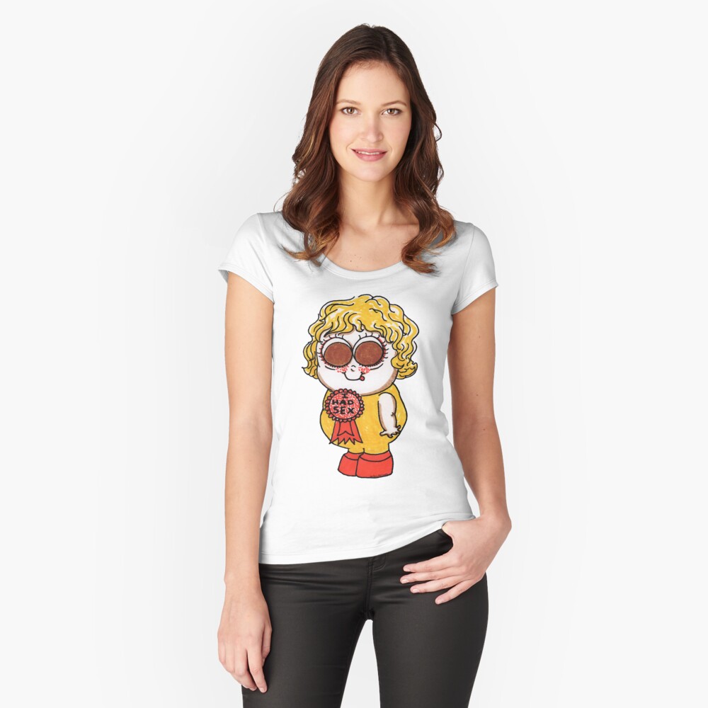 Item preview, Fitted Scoop T-Shirt designed and sold by ambermccall.