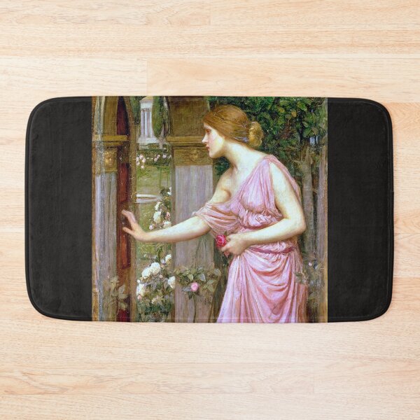 Item preview, Psyche Entering Cupid's Garden - John William Waterhouse designed and sold by forgottenbeauty.