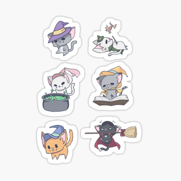 Witch Cats Sticker
