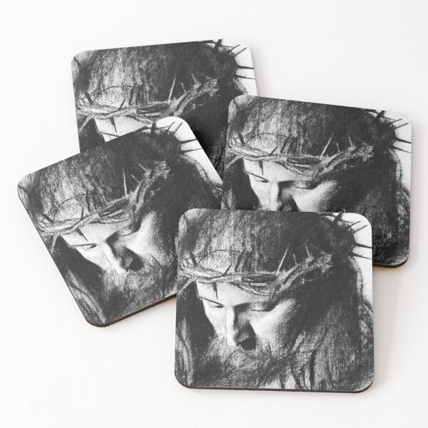 Item preview, Head of Christ by Franz von Stuck, 1891 designed and sold by immortalpeaches.