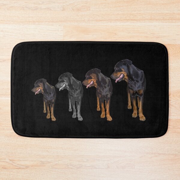 Item preview, big and small rottweilers designed and sold by ricobarinas.