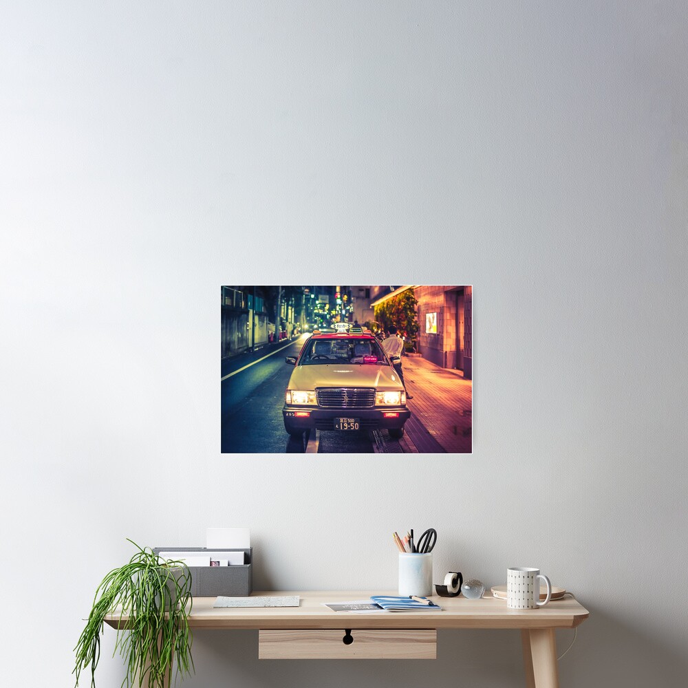 Film Noir Taxi Poster