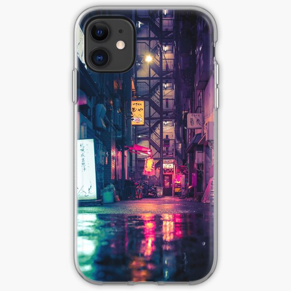 Film Noir Tokyo iPhone Soft Case