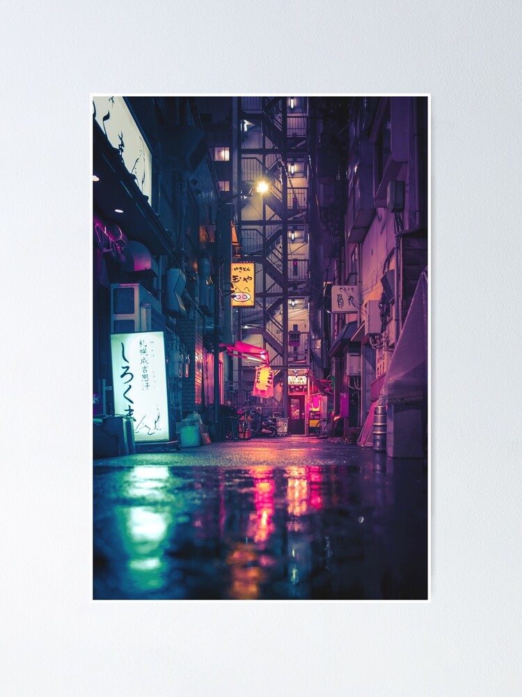 Alternate view of Film Noir Tokyo Poster